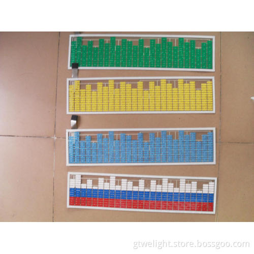 Different Color Equalizer Car Sticker